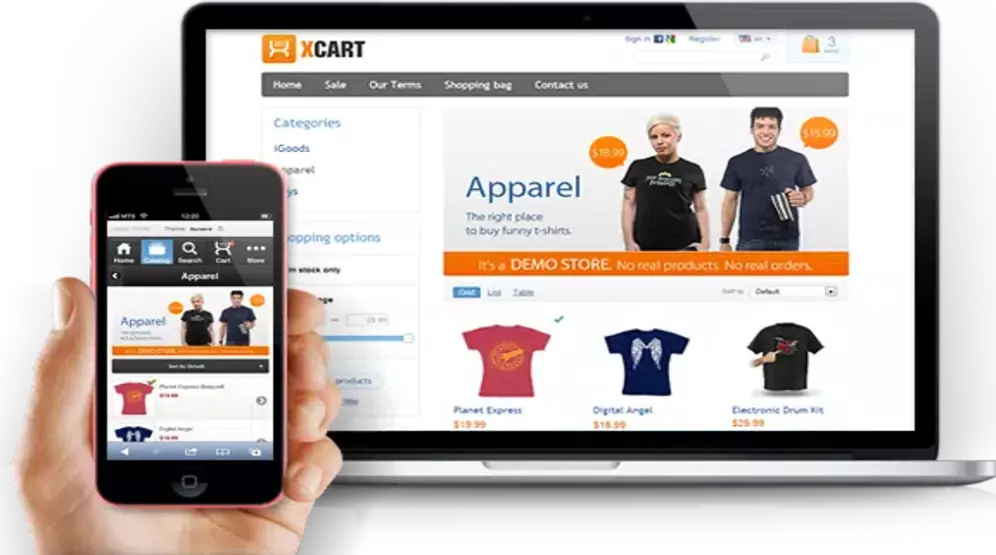 Ecommerce website design & development services